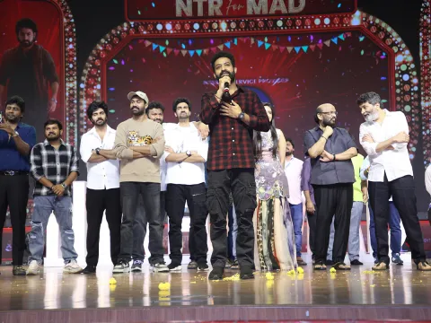 JrNTR : MAD Square Movie Success Celebrations Pic