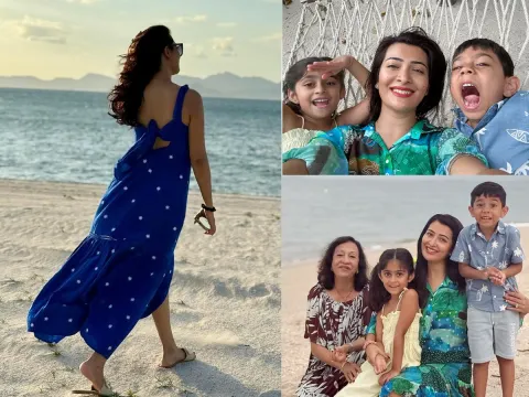 Hero Yash wife summer tour with family