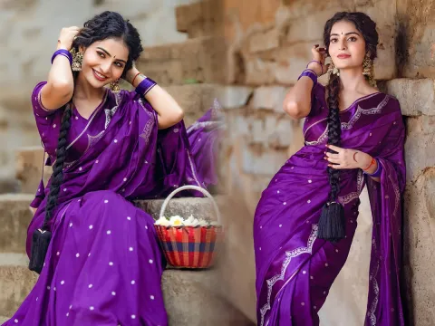Ananya Nagalla special look for sriramanavami festival