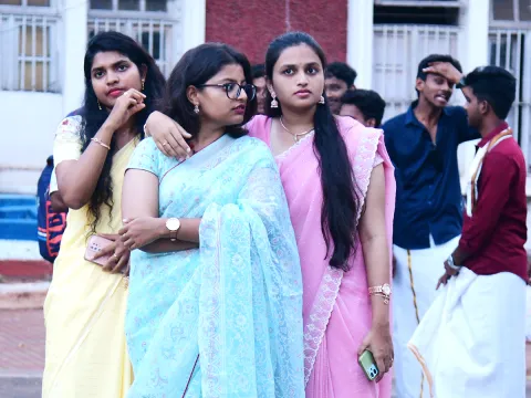 Andhra University Ethnic Day Celebrations in Visakhapatnam