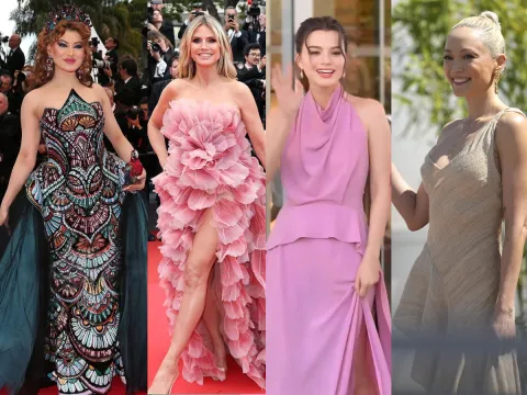 Cannes Film Festival 2025 beautiful stars ramp walk photos2