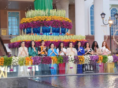 Miss World 2025: Beauty queens visited the Telangana Secretariat on Sunday May 18.1