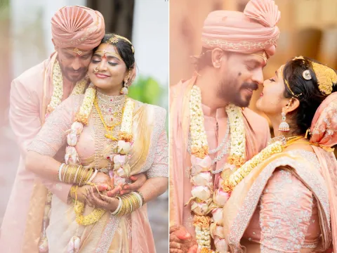 Anchor Dolly Shares Wedding Pictures on Social Media Photos1