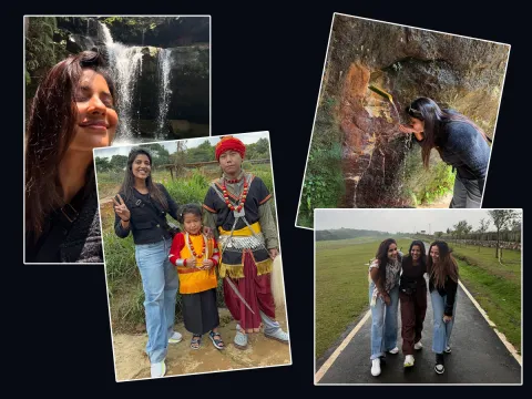 Aishwarya rajesh in assam trip1