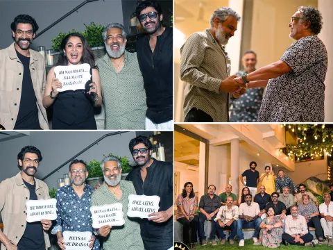 Celebrating 10 Years Of Baahubali Party Photos Goes Viral6