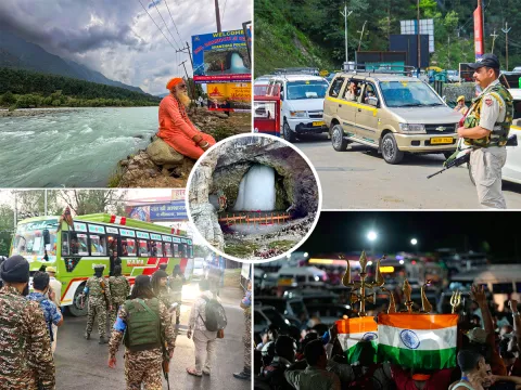 The Amarnath Yatra Being Welcomed Photos5