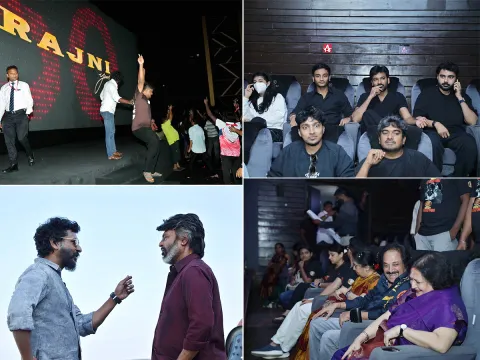 Rajinikanth Coolie Movie Watching in Dhanush, Photos Goes Viral5