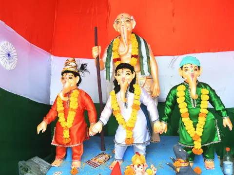 Vinayaka Chavithi : Different Ganesh Idols IN Telugu States3
