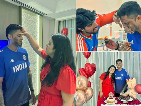 Suryakumar Yadav Birthday Celebration Viral Photos Goes3