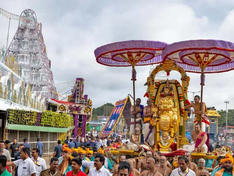 Simha Vahana Seva Tirumala Brahmotsavalu 2025 Photos7