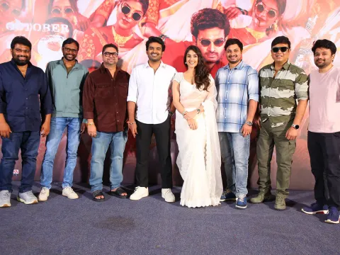 Kiran Abbavaraam K RAMP Movie Press Meet Photos