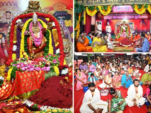 Durgamma in the decoration of Sri Mahachandi Devi9