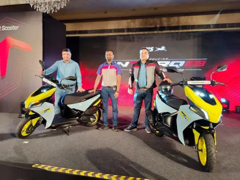 TVS Ntorq 150 launched in Hyderabad1