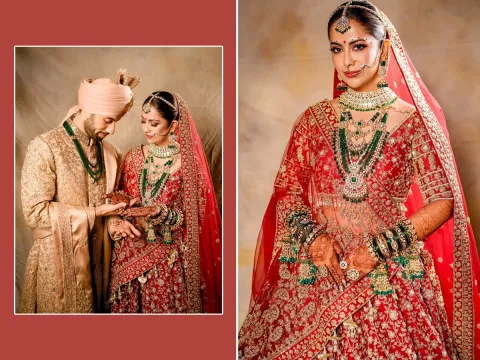 Tollywood actress Avika Gor shares wedding photos (Photos)10