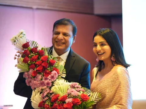 Actress Ananya Nagalla at Immigration to Everyone Book Launch Event