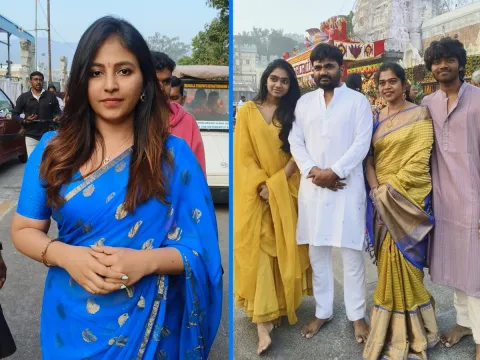 Tollywood celebrities offer prayers to Lord Venkateswara at Tirumala (Photos)