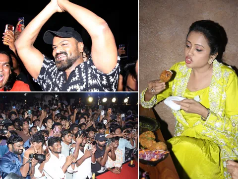 Manchu Manoj And Suma Kanakala in Kukatpally