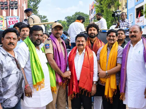 Vedavyas Movie Team At Khairatabad Ganesh 20264