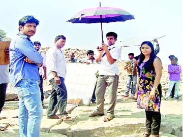 సాగర్లో టీవీ సీరియల్ షూటింగ్ - Sakshi