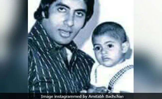Amitabh Bachchan Post His Daughter Cutest Photo In Instagram - Sakshi