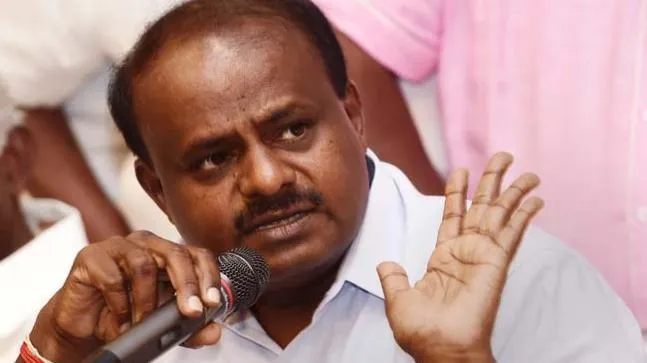 HD Kumaraswamy Said I Am Not At Anyones Mercy - Sakshi