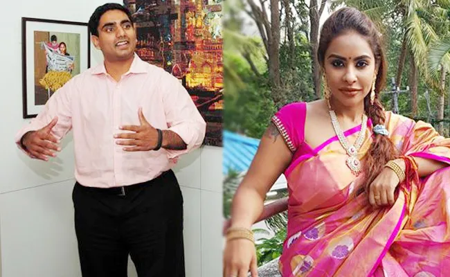 Actress Sri Reddy Comments On Nara Lokesh - Sakshi