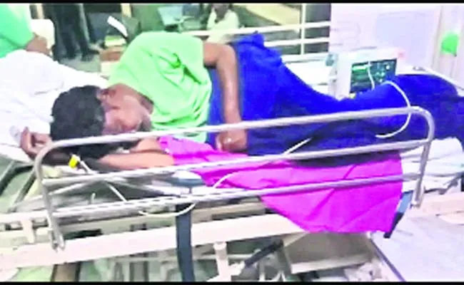 man in critical condition - Sakshi