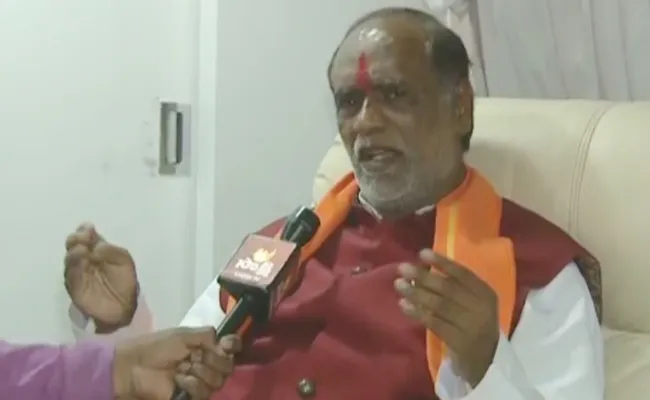 We contest Elections alone in Telangana, Says Laxman - Sakshi