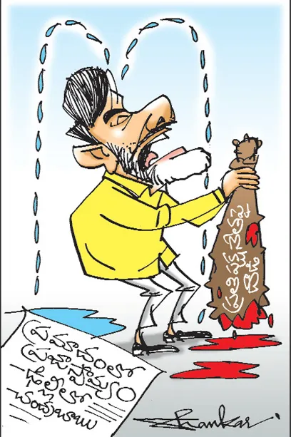 sakshi cartoon(28-10-2018) - Sakshi