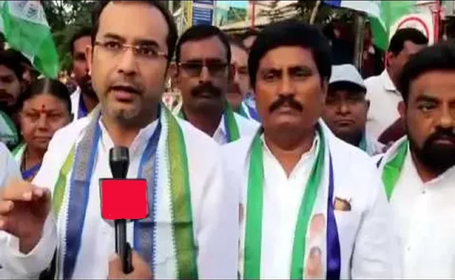 YSRCP MLA Candidate Hafeez Khan Slams TG Venkatesh And His Son After Namination In Kurnool - Sakshi
