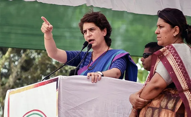 To Priyanka Gandhi's Criminals Roaming Freely Jibe UP Police Responds - Sakshi