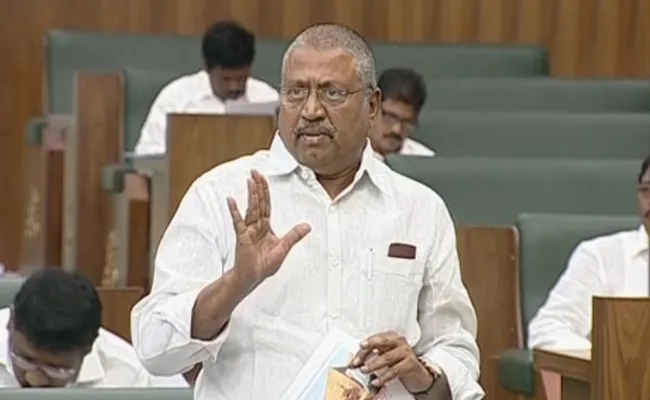 Samineni Udayabhanu Speech In AP Assembly On House Scheme - Sakshi