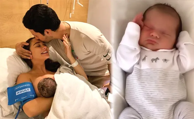 Amy Jackson Shares her Newborn Son Picture - Sakshi