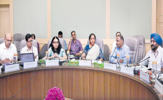 Sitharaman About Small Scale Industry - Sakshi