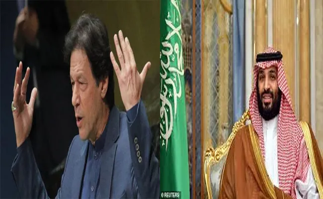 Pakistan Magazine Claims Saudi Prince Called Back Imran Khans plane - Sakshi