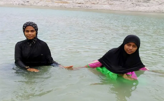 Teen Girls Missing in Quarry Water Kalikiri Chittoor - Sakshi