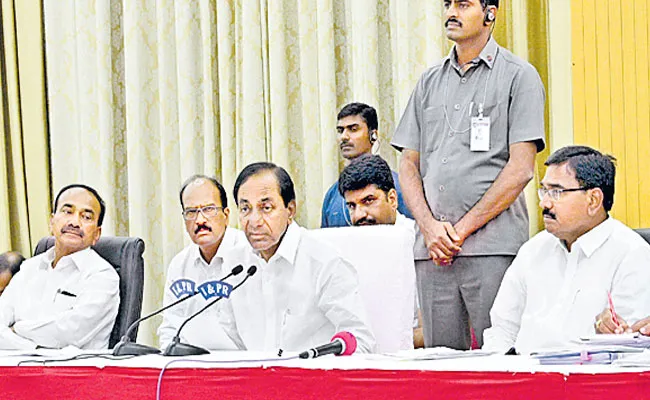 CM KCR Press Meet In Pragathi Bhavan About Lockdown Condition In Telangana - Sakshi