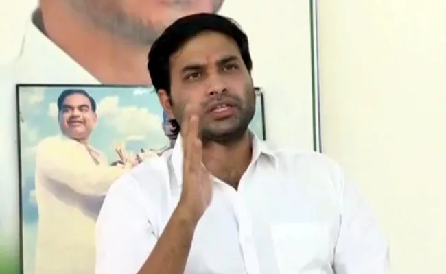 Devineni Avinash Fires On Kesineni Nani Over Durga Gudi Flyover - Sakshi