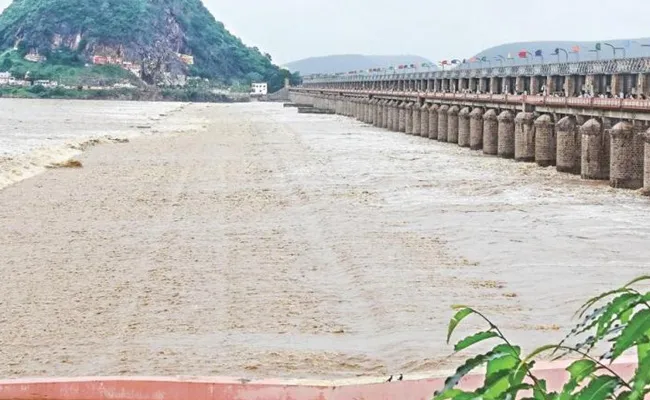 Green Signal To Two Barrages On Krishna River - Sakshi