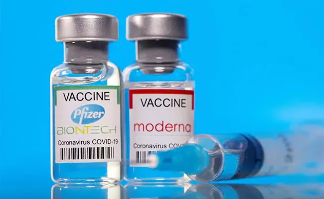 Pfizer Moderna Vaccines Highly Effective Even After First Shot US Study - Sakshi