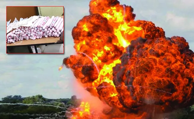 Ammonium Nitrate And Detonator Making Illegal Distribution Special Story - Sakshi