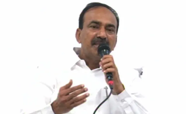 Minister Etela Rajender Comments On Center Over Oxygen Shortage - Sakshi