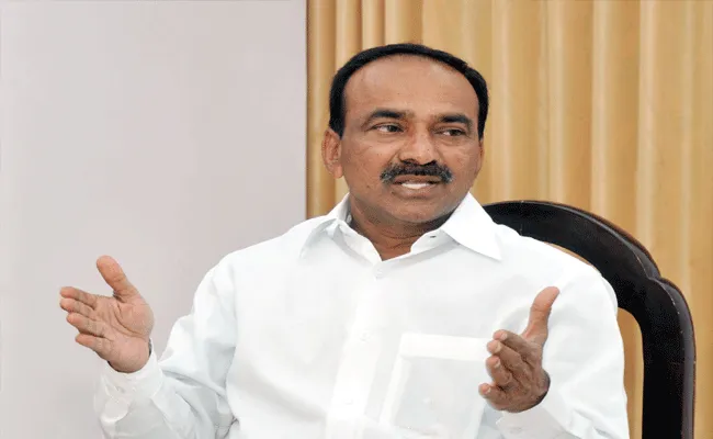 Minister Etela Rajender Comments On Oxygen Supply In TS - Sakshi