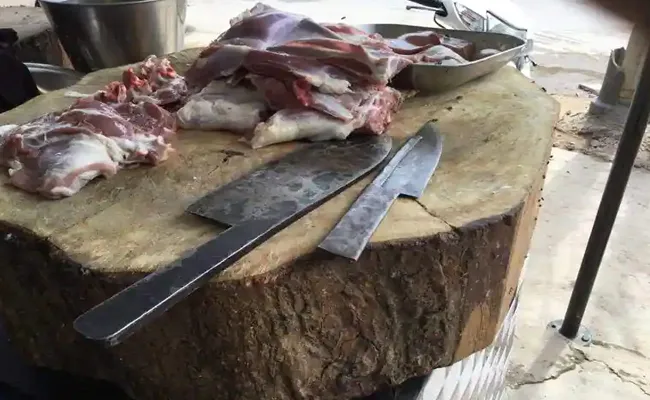 Boy Deceased Mutton Shop Accidently Beaten Knife Bahadurpura-sakshi - Sakshi