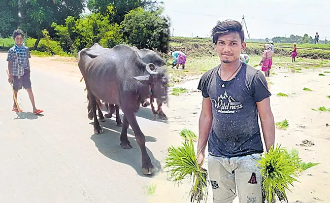 Telangana: Stundents Too Far To Online Classes - Sakshi