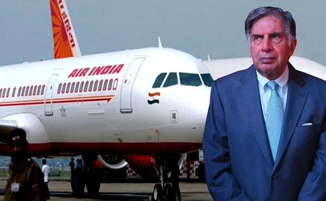 Tata Sons Win The Air India Bid - Sakshi