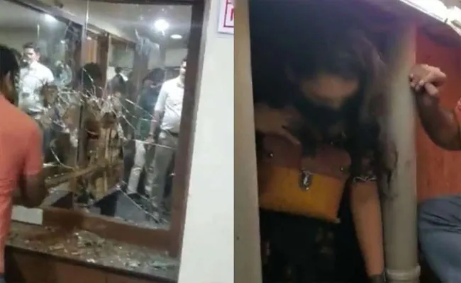 Viral Video Of 17 Women Rescued From Secret Room In Mumbai Dance Bar - Sakshi