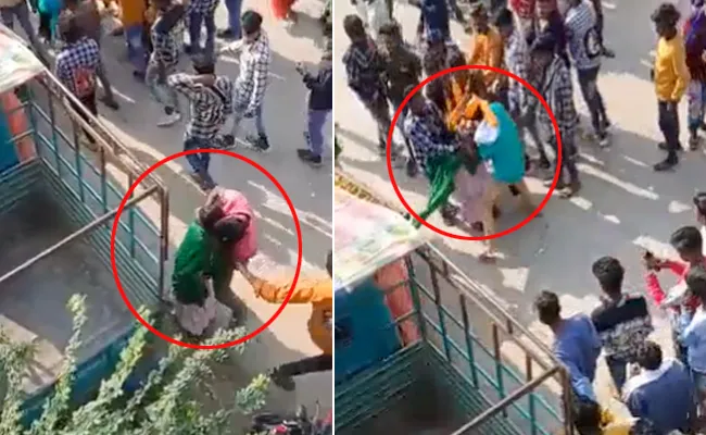 Madhya Pradesh Mob Harassed Womens At Bhagoria Festival - Sakshi