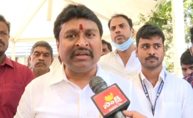 Vellampalli Srinivas Takes On Chandrababu Naidu - Sakshi