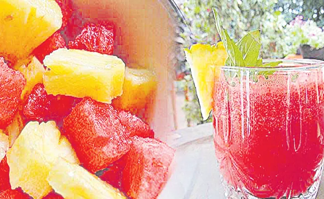 Summer Care: Pineapple Watermelon Carrot Juice Recipe In Telugu - Sakshi